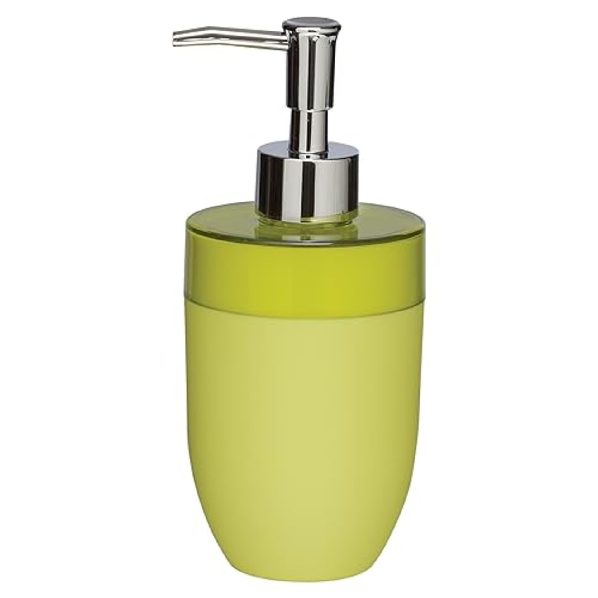 Sealskin Bloom Soap Dispenser, ABS, Lime, 8.7 x 17.9 x 7.7 cm