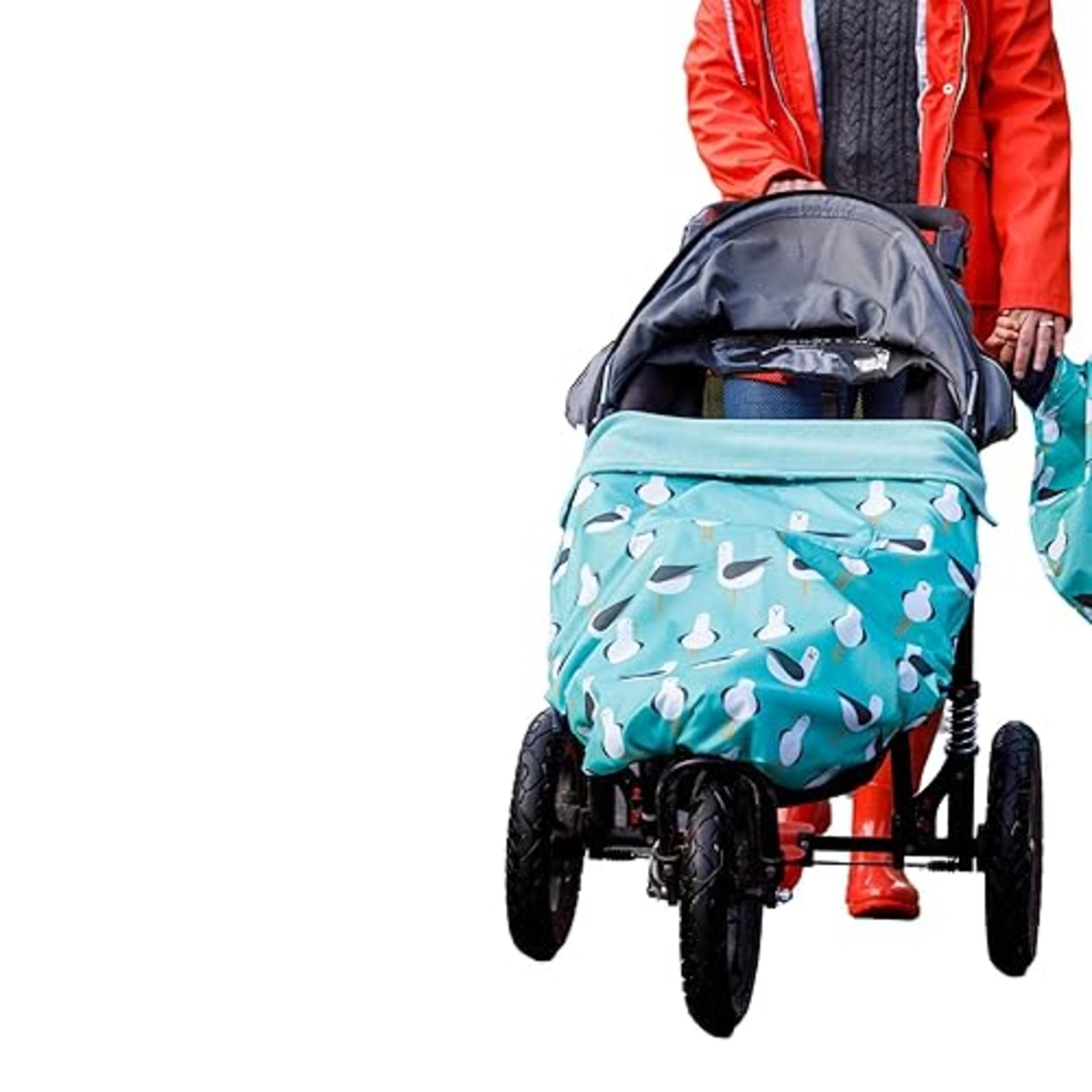 BundleBean - GO Multi-use Footmuff - Use as Car Seat Cover or Pushchair Cover - Opens as Playmat - 