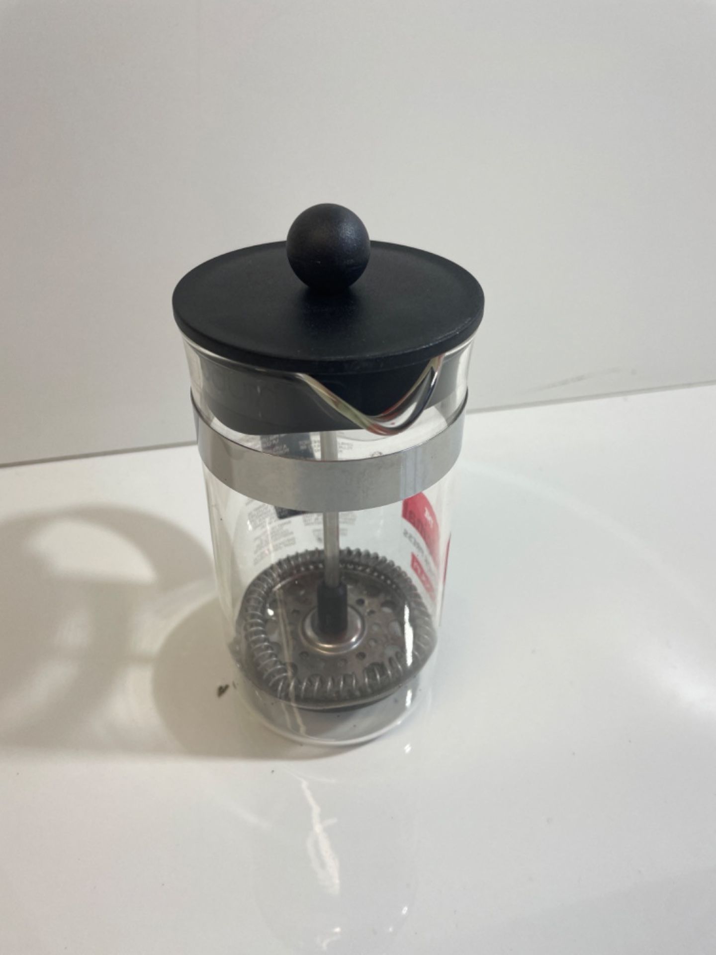 Bodum Bistro Nouveau 3 Cup French Press Coffee Maker, Black, 0.35 l, 12 oz - Image 3 of 3