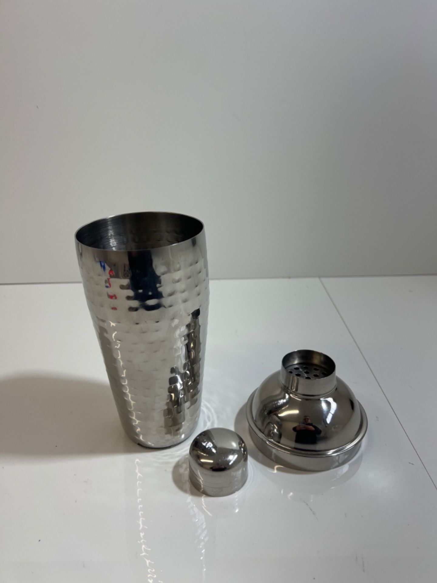BarCraft Luxury Stainless Steel Cocktail Shaker, 700ml - Image 2 of 2