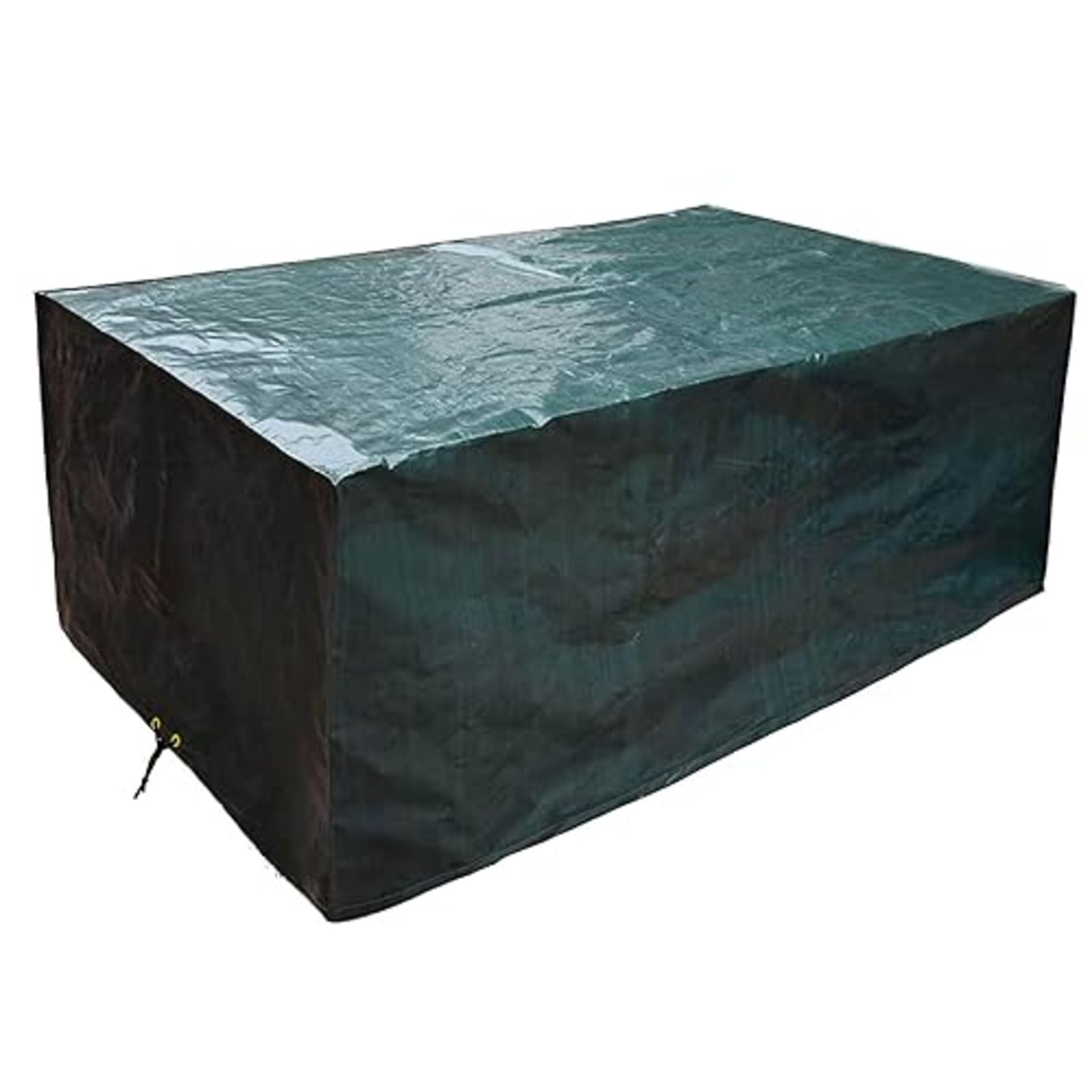 PATIO PLUS Outdoor Transparent Furniture Set Cover Waterproof - Garden Rectangular Covers for Patio