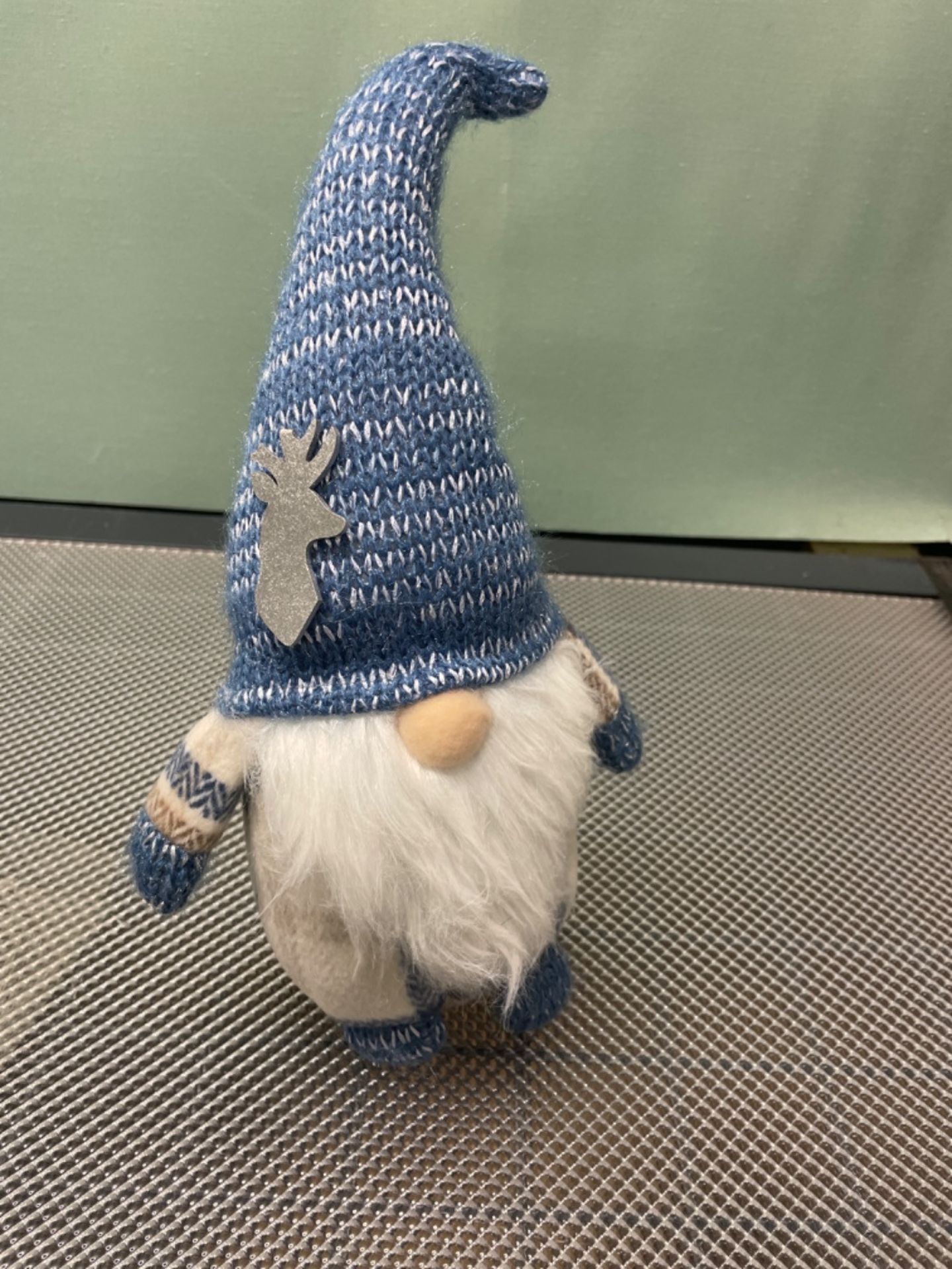 Gehydy Christmas Gonk Decorations Gift Handmade Gnomes Holiday Figurines Scandinavian Tomte Xmas De - Image 2 of 2