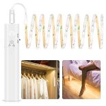 LED Strip with Motion Sensor - 2 m LED Strip Battery Operated Warm White LED Strip Battery Operated