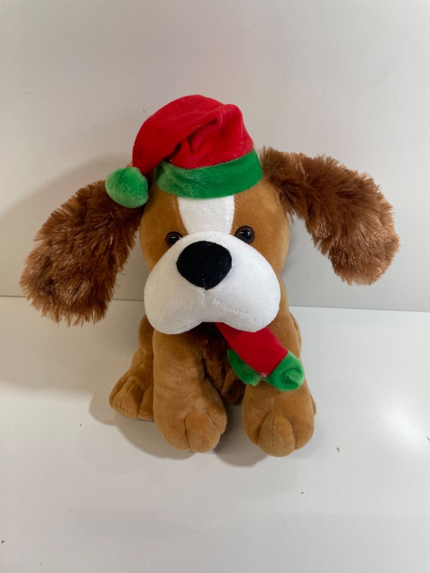 WeRChristmas Standing and Singing Dog with Flapping Ears Christmas Decoration, 30 cm - Image 2 of 3