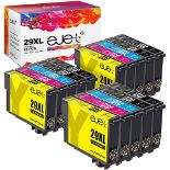 ejet 29XL High Yield Ink Cartridge Compatible for Epson 29 XL for Expression Home XP452 XP442 XP352