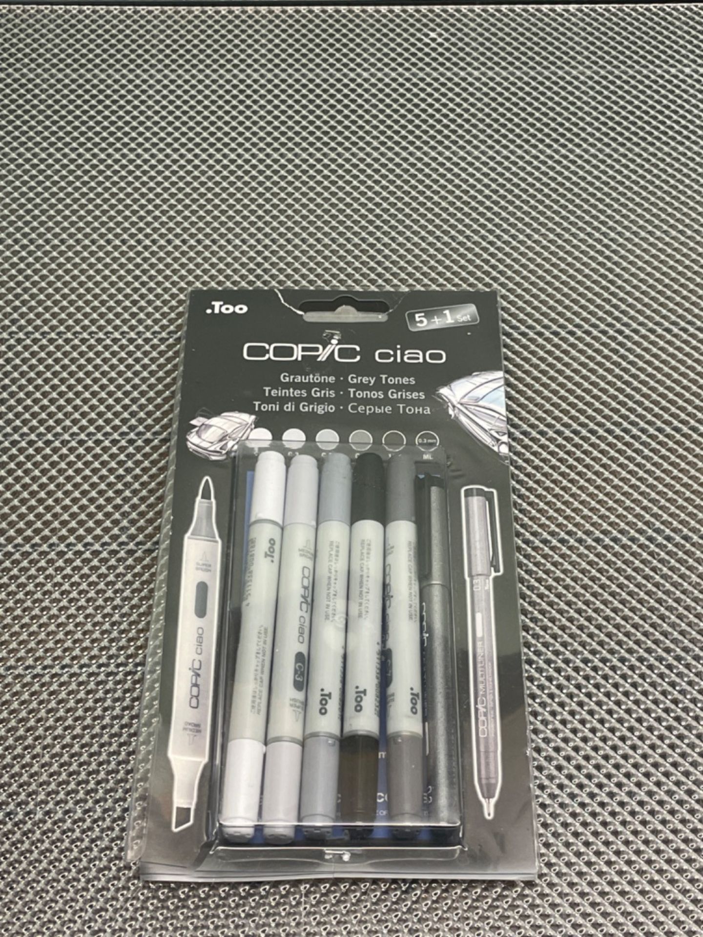 Copic Ciao Set includes Marker - Grey Tones (5+1) - Image 2 of 2