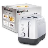 Breville Edge Deep Chassis 2-Slice Toaster | Toasts All the Way to the Top | Brushed Stainless Stee