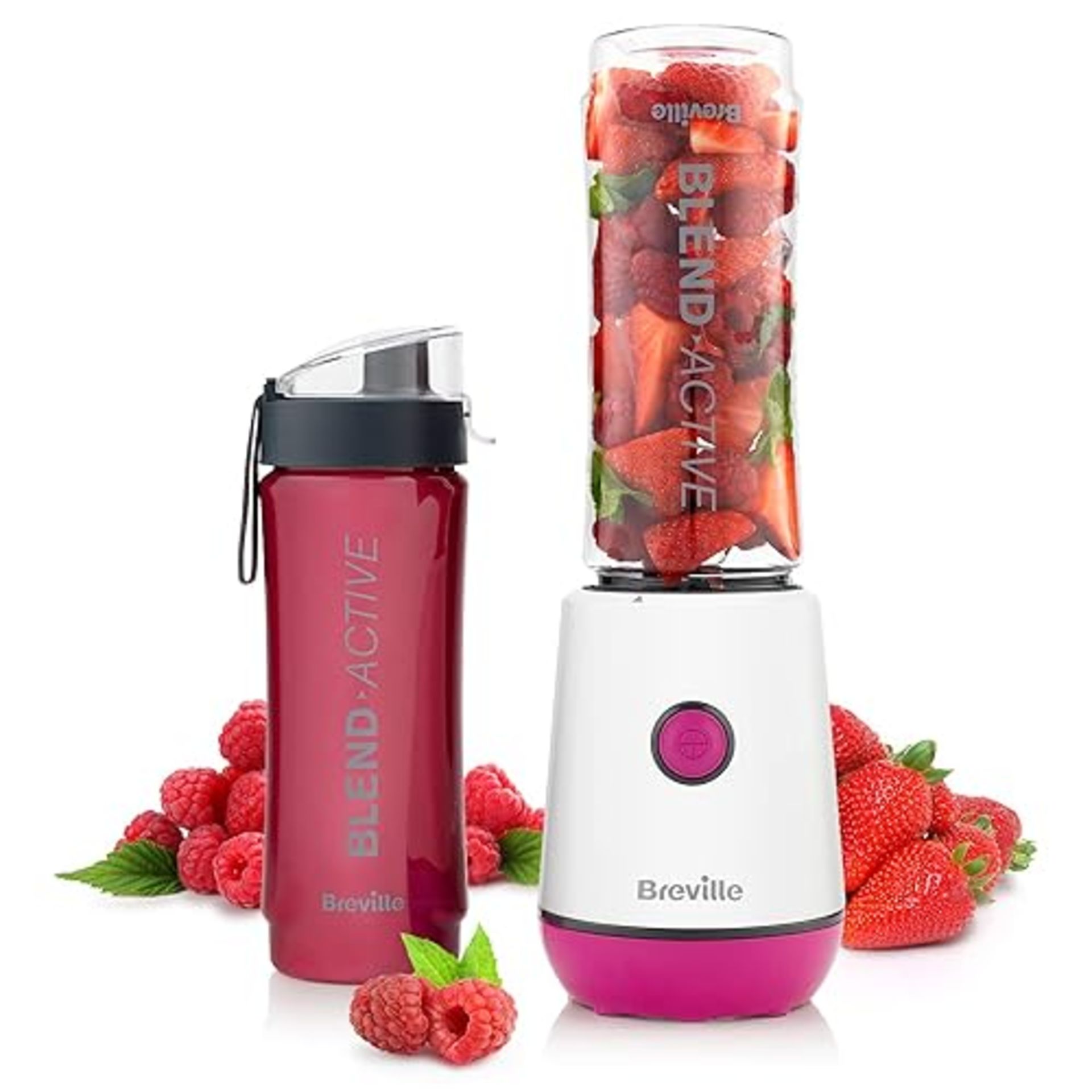 Breville Blend Active Personal Blender & Smoothie Maker | 350W | 2 Portable Blend Active Bottles (6