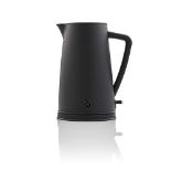 Swan SK14640BLKN Stealth Jug Kettle, Steamlined Design, Rapid Boil, 1.7L, 3000W, Matte Black