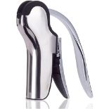 KAYCROWN Stainless Steel Wine Bottle Opener, Vertical Lever Corkscrew with Built in Foil Cutter, Ma