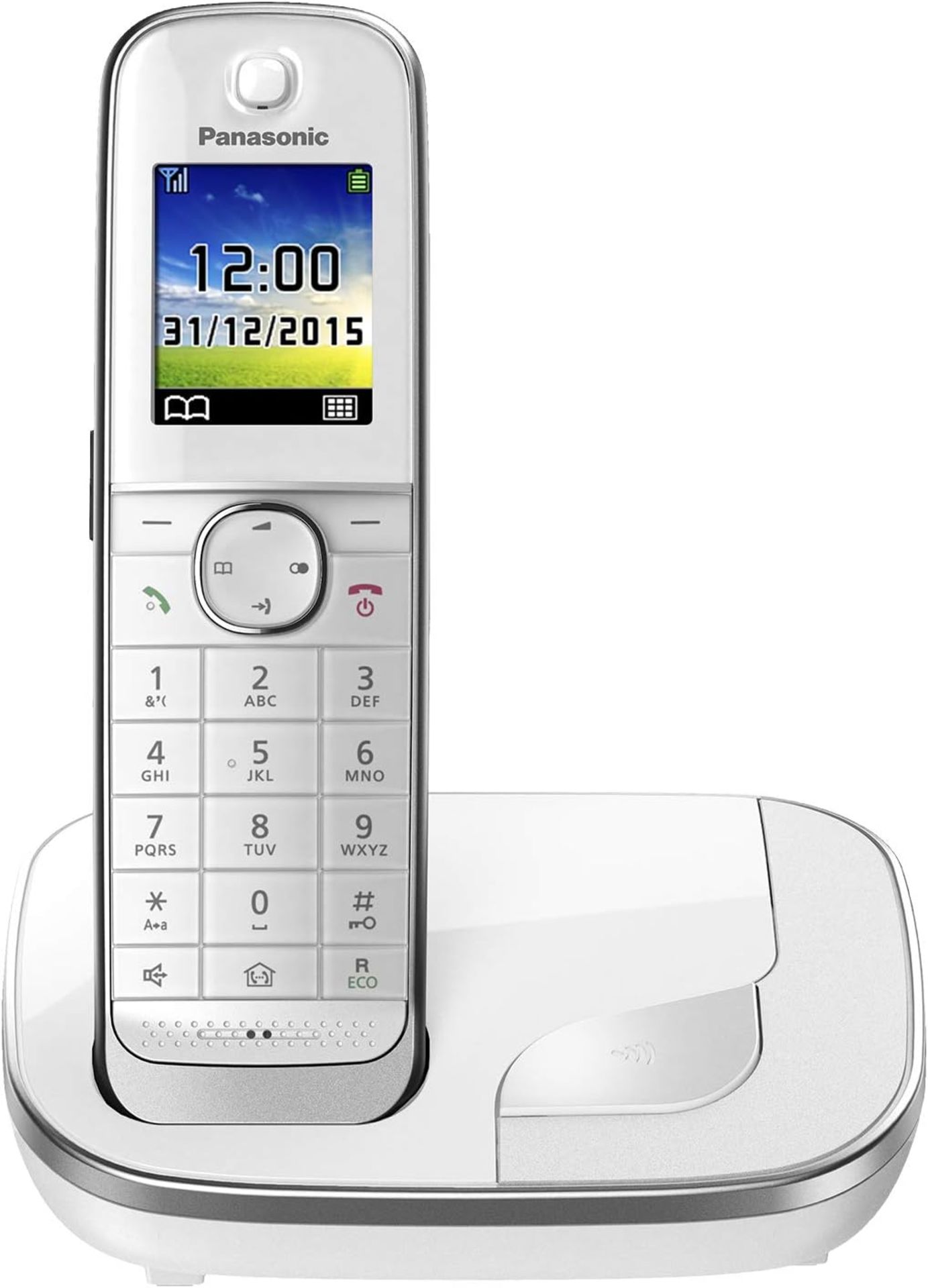 Panasonic KX-TGJ310 - telephones (DECT, Desk, White, TFT, AAA, Polyphonic)