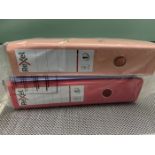 Rexel Pastel Plastic A4 Lever Arch Files, 3 File Folders, Assorted, Pink, Blue and Peach, Assorted 