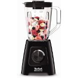 Tefal Blendforce II Blender, 1.25L Plastic Jug, 600W, 4 Removeable Stainless Steel Blades, 3 Progra