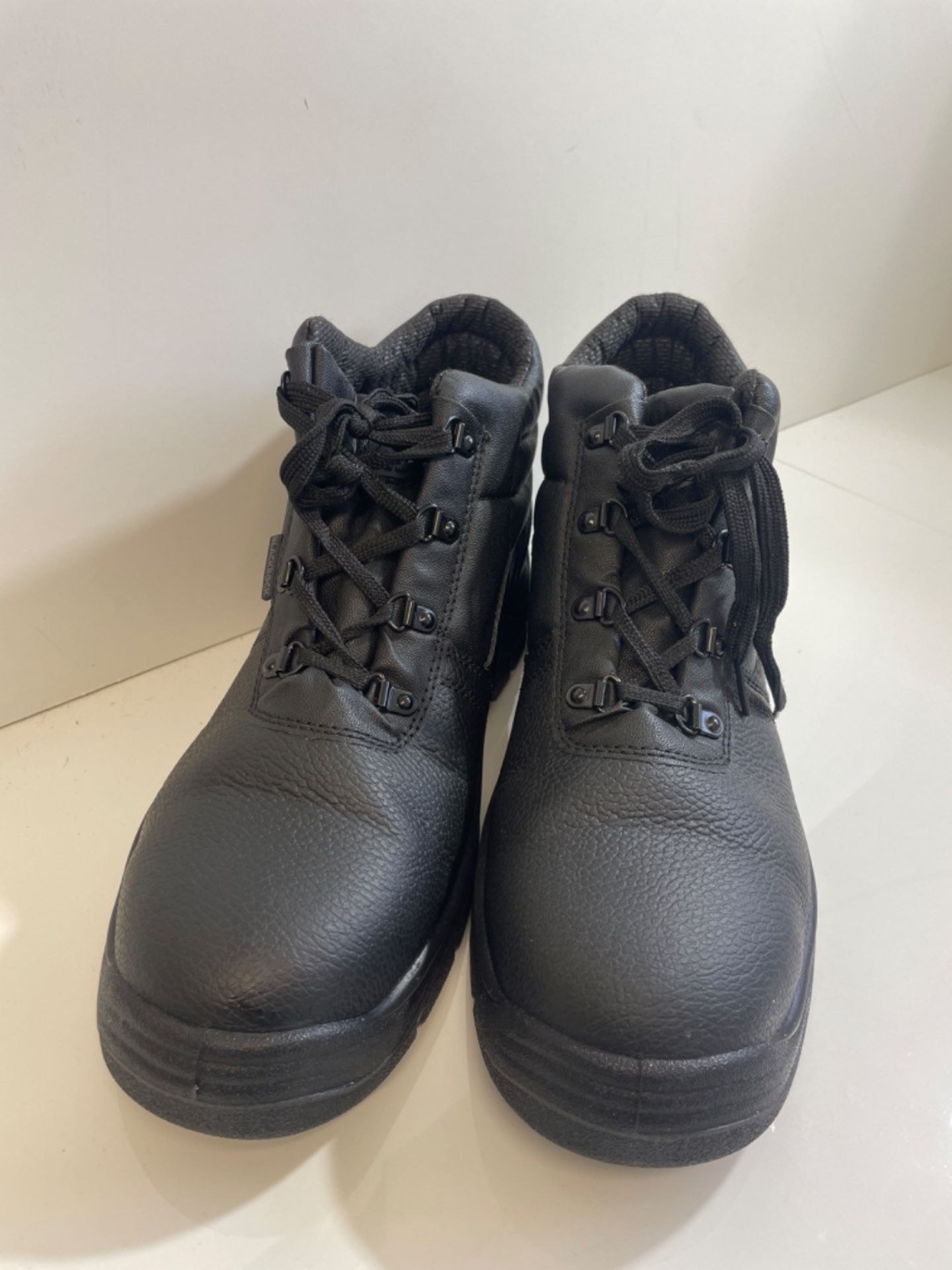 Blackrock SB-P SRC Safety Chukka Work Boots, Mens Womens Steel Toe Cap Black Leather, Walking Hiker - Image 3 of 3