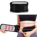 Jtseveny Self-Heating Lower Back Support Belt for Women and Men, Lumbar Support Pain Relief Back Br