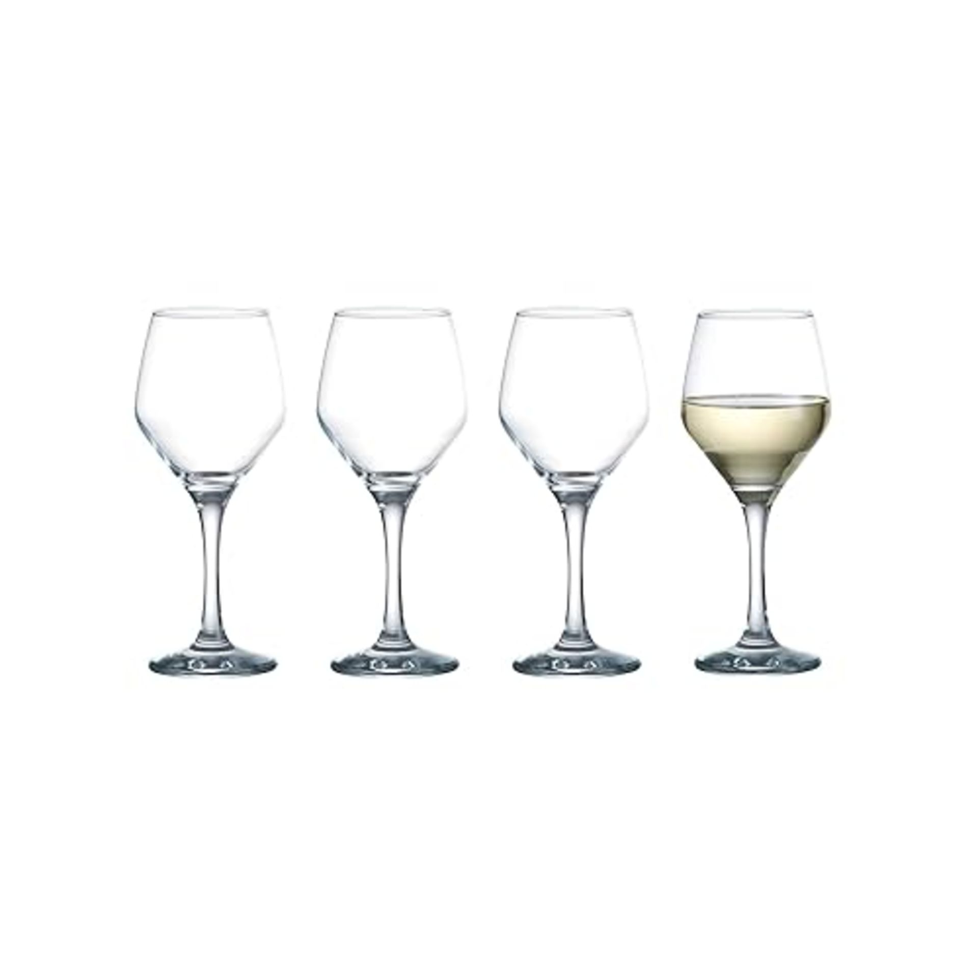 Ravenhead Majestic Set Of 4 White Wine Glasses 30cl