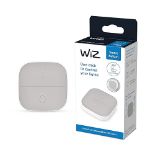 WiZ Smart Button Portable Accessory WiFi Connected. App Control for Home Indoor Lighting Automation