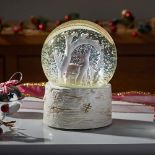 Marco Paul Christmas Decoration Snow Globe - Automatic Color Changing LED Snow Globe - Battery Oper