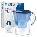 BRITA Marella XL Water Filter Jug Blue (3.5L) incl. 1x MAXTRA PRO All-in-1 cartridge - large-volume