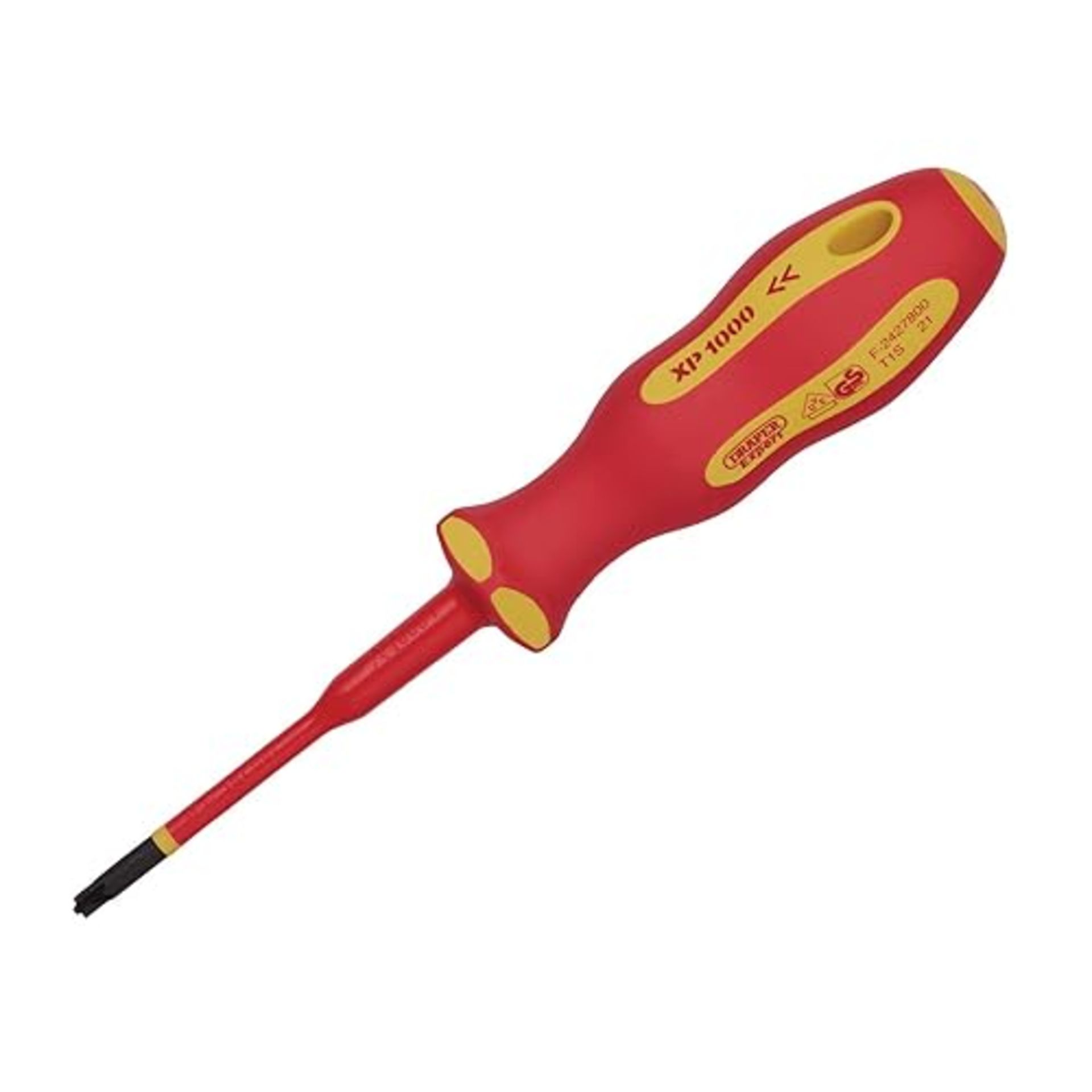 Draper 02254 XP1000 VDE Slimline PZ/SL Type Screwdriver, No.1 x 80mm