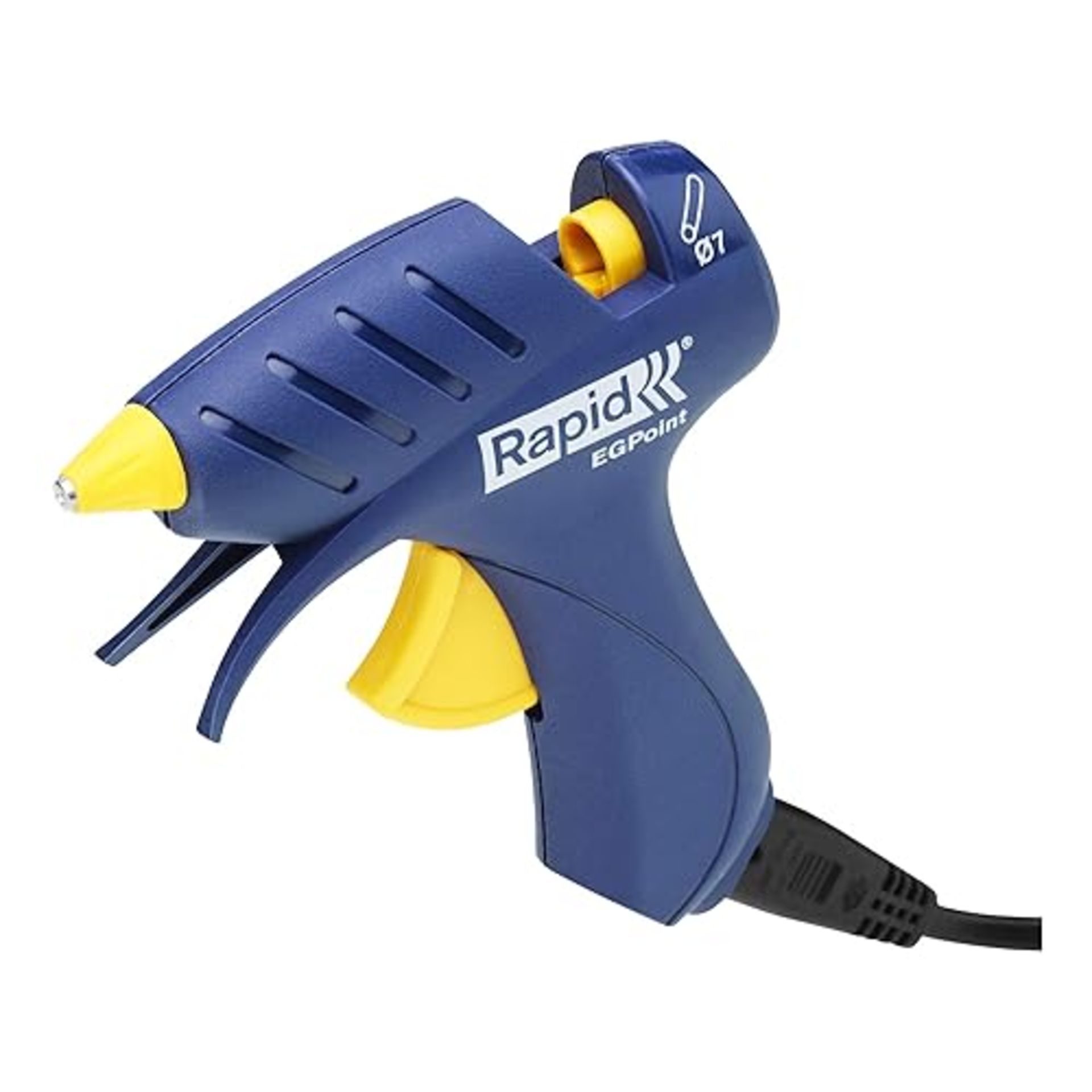 RAPID EG Point Hot Glue Gun, 7mm Cordless Glue Gun, 80 g/hr glue output, 170-200°C Temperature, Pr