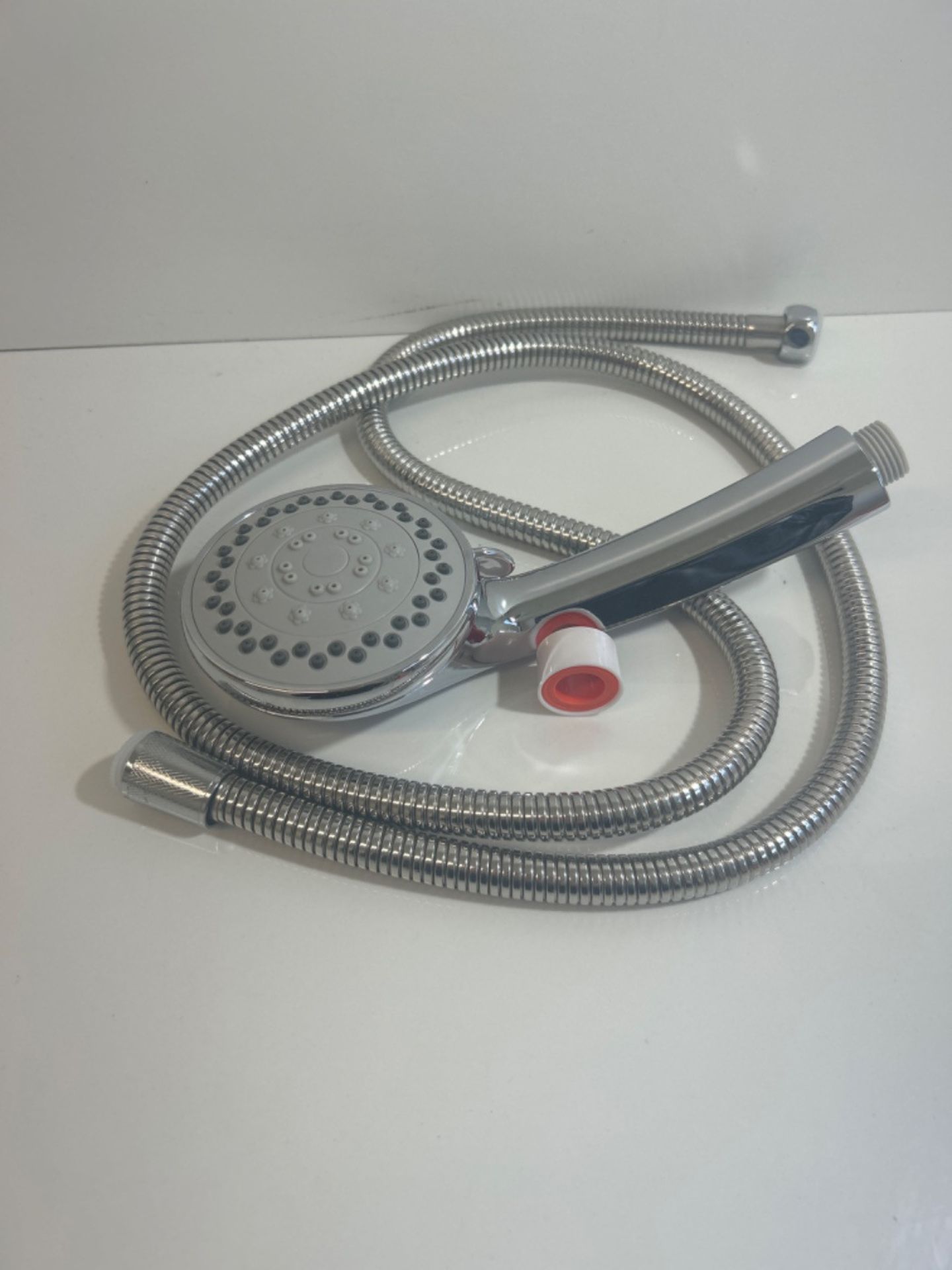 Shower Head,CUCM High Pressure 4 Spray Settings with Hose Adjustable Massage Spa Hand Held Showerhe - Image 2 of 3