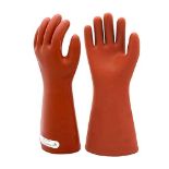 Electrical Insulated Rubber Gloves Electrician 12KV High Voltage Safety Protective Work Gloves Insu
