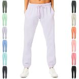 Light & Shade LSLPNT006 Women's Pastel & Brights Loungewear Sweatpants Joggers Jogging Pants Bottom