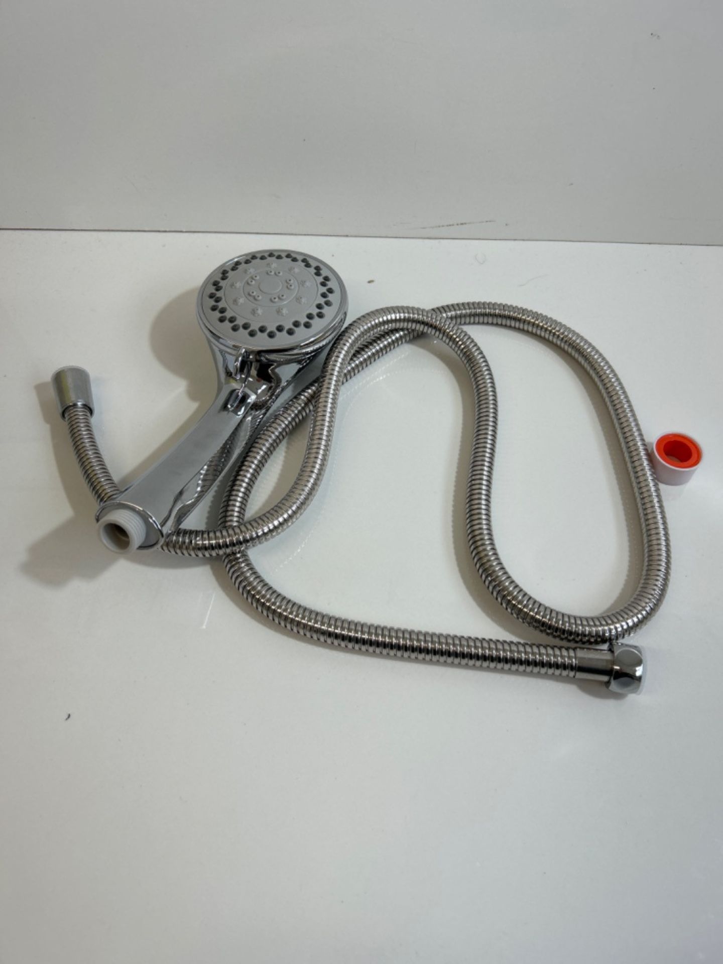 Shower Head,CUCM High Pressure 4 Spray Settings with Hose Adjustable Massage Spa Hand Held Showerhe - Image 2 of 3