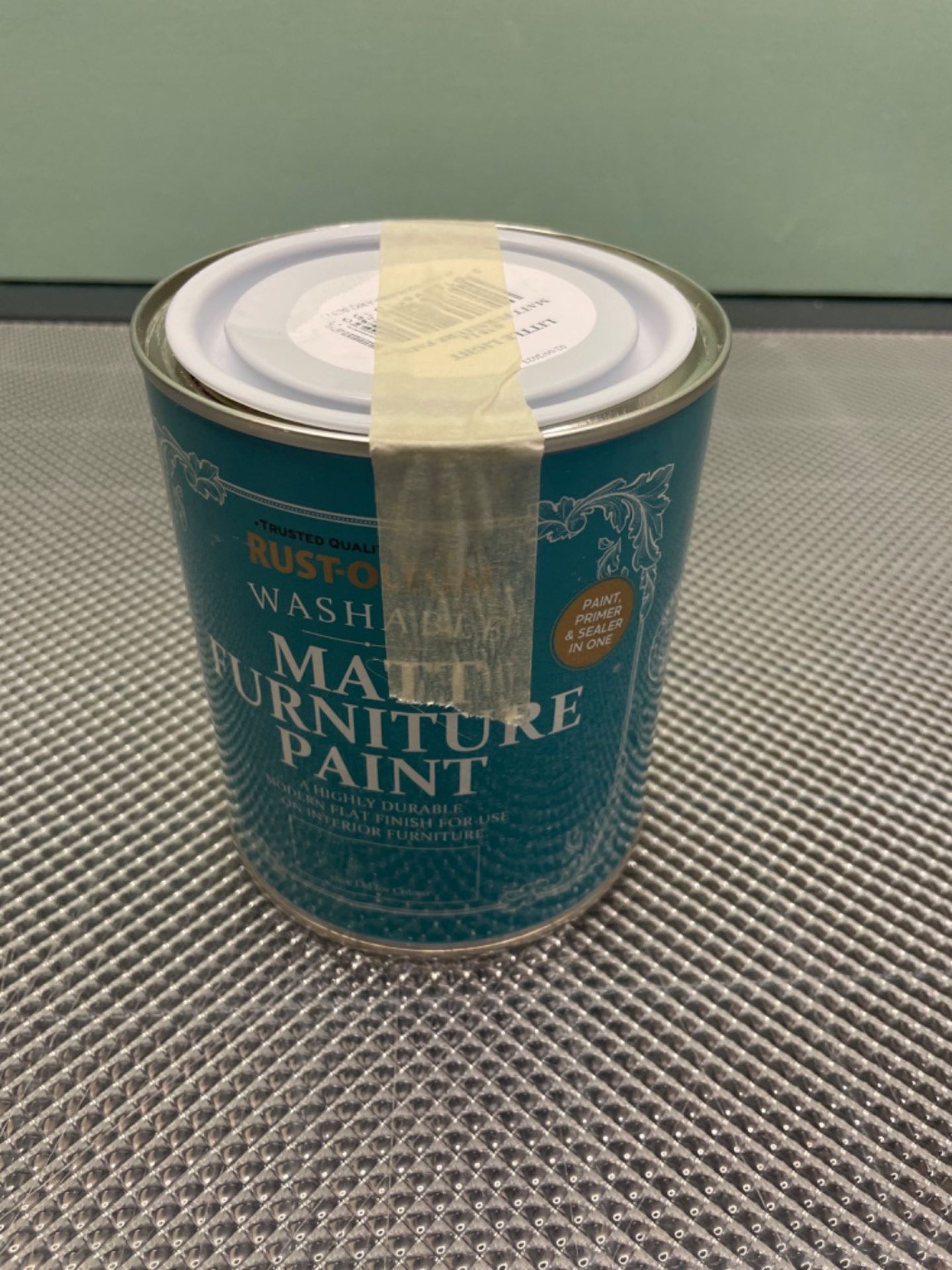 Rust-Oleum Pink Furniture & Skirting Board Paint in Matt Finish - Little Light 750ml - Image 2 of 2