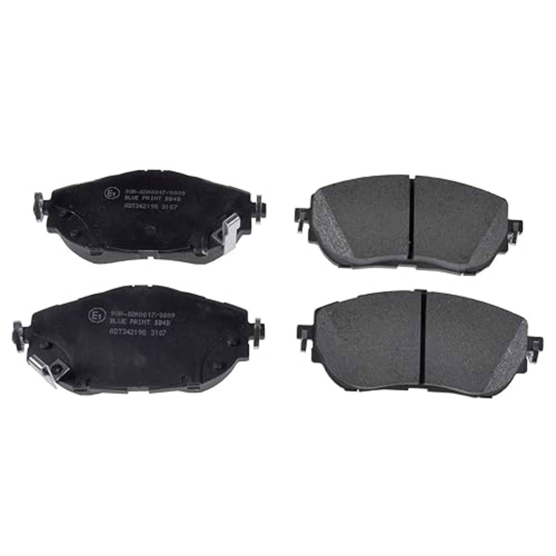 Blue Print ADT342198 Brake Pad Set, pack of four