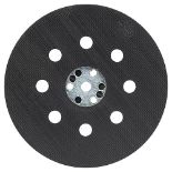 Bosch Accessories 1x Medium Hard Sanding Pad (for Paint, 8 Holes, Ã˜ 125 mm, with Hook and Loop S