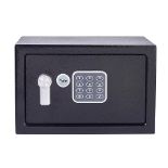 Yale Small Value Safe, Digital Keypad, LED Light Indicators, Steel Locking Bolts, Emergency Overrid