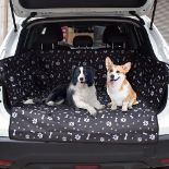 YOYIAG Pet Boot Liner Protector: 120cm x 150cm Waterproof Dog Car Seat Cover with Bumper Flap, Univ