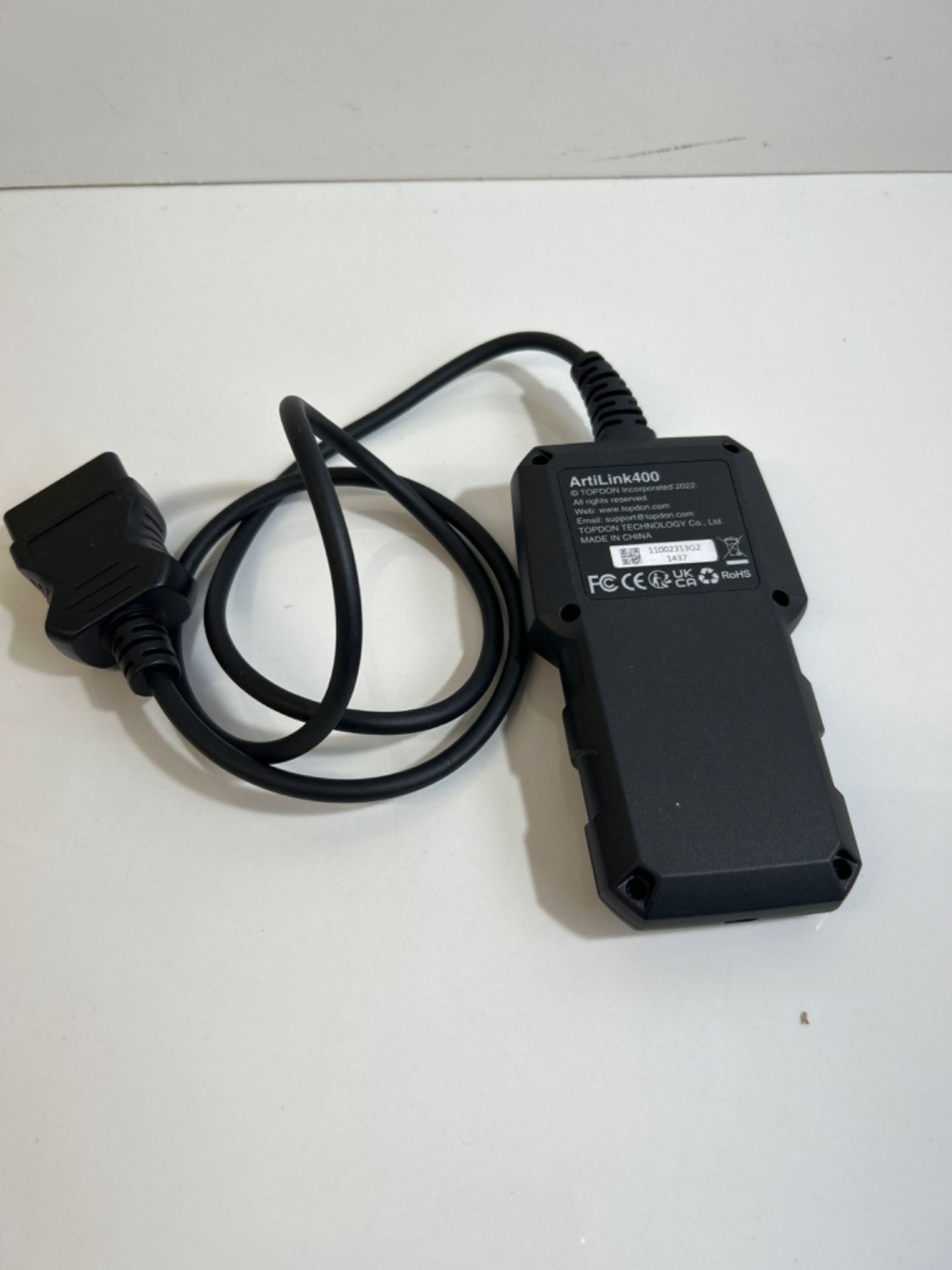 TOPDON AL400 OBD2 Code Reader, 10 OBD2 Functions, Check Engine Light/Smog Emission Test / O2 Sensor - Image 3 of 3