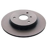 febi bilstein 22345 Brake Disc Set (2 Brake Disc) front, full, No. of Holes 3