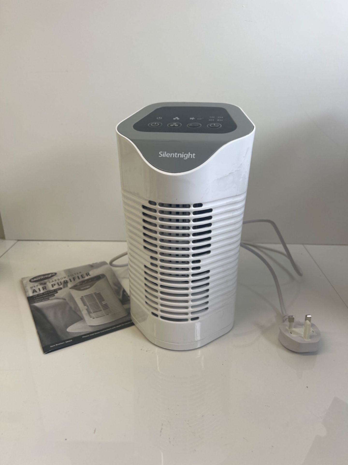 Silentnight Air Purifier with HEPA & Carbon Filters, Air Cleaner for Allergies, Pollen, Pets, Dust, - Image 3 of 3