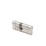 Sterling TS007 BS1 1 Star Police Approved Secured by Design Euro Door Cylinder, Satin Nickel, 40mm 