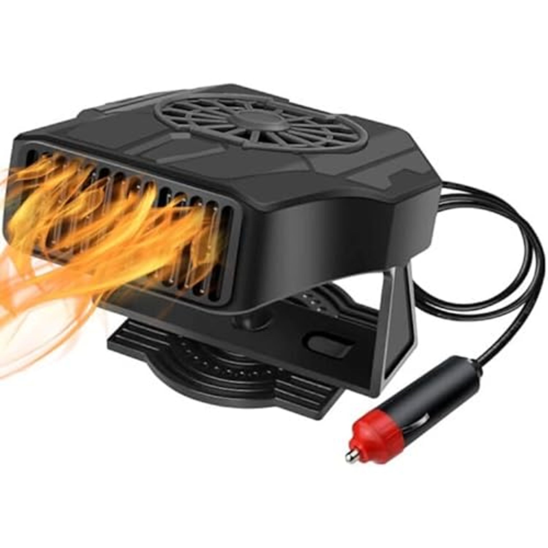 SUJAHHUJIQ Portable Car Heater, 2 in 1 Heating&Cooling Car Fan Heater Defroster, 12v 120W fast heat