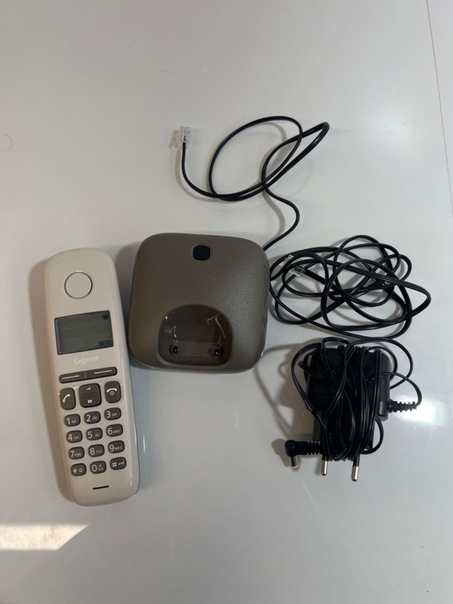 Gigaset A170 Solo TÃ©lÃ©phone fixe sans fil DECT/GAP Taupe