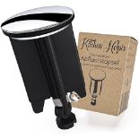 Kitchen Helpis® Quality Drain Plug, ? 40 mm (1 pc black), height adjustable between 6.5 cm - 10 