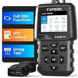 TOPDON AL500 OBD2 Code Reader with Full OBD2 Functions, Universal Car Diagnostic Tool OBD Scanner f