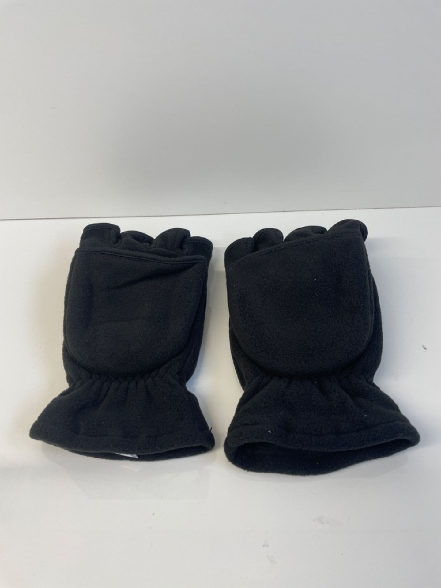 Winter Gloves, 1 Pair Winter Warm Gloves, Fingerless Polar Fleece Gloves Mittens, Fingerless Warm G - Image 3 of 3