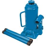 Silverline Hydraulic Bottle Jack 4 Tonne (245113), BLUE