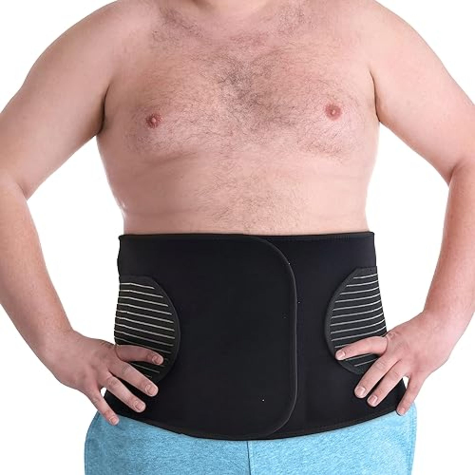 Hernia Belt for Men or Women - Plus Size Abdominal Binder Post Surgery Tummy Tuck Support Belts for