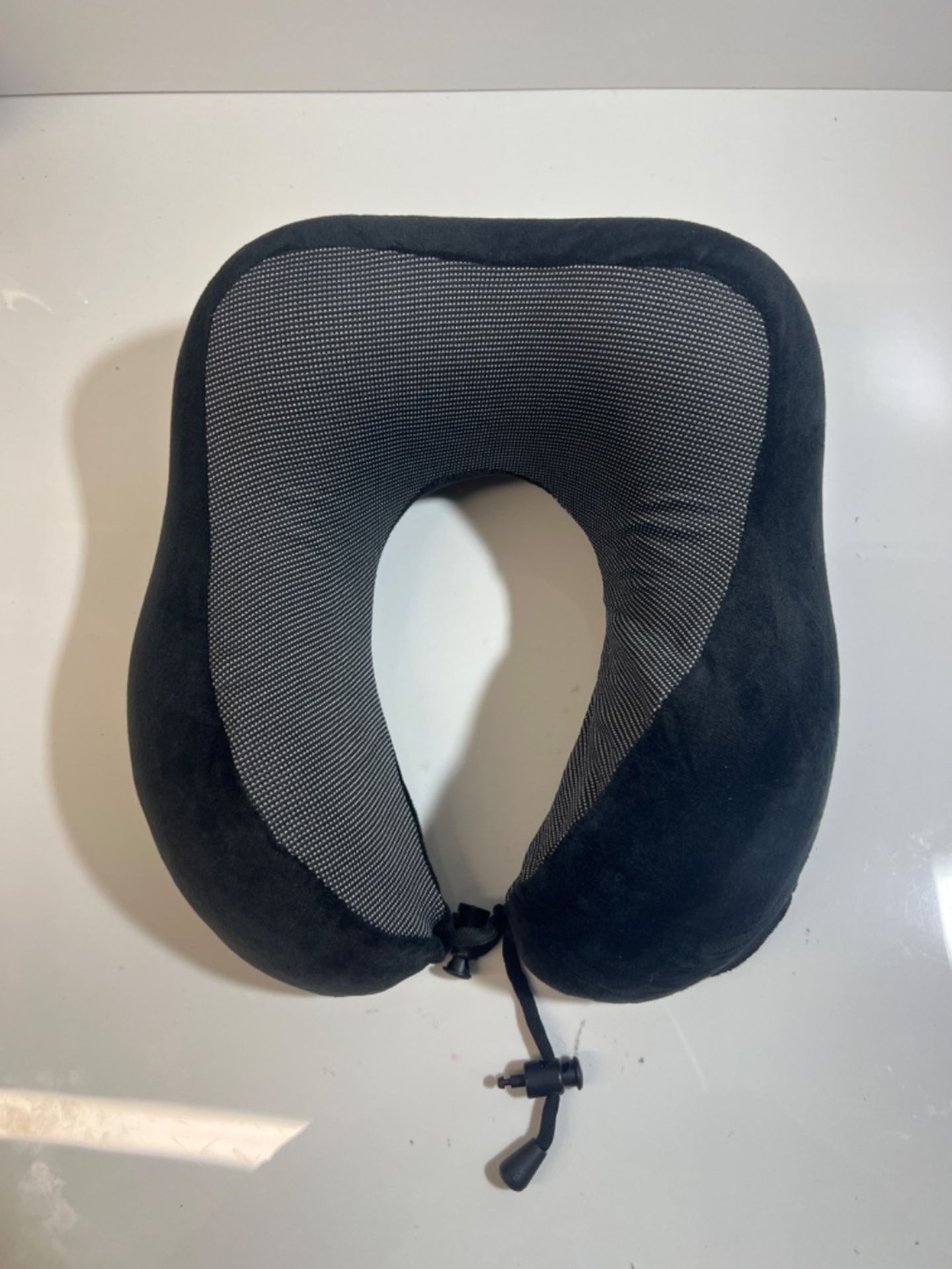 Travel Pillow, Best Memory Foam Neck Pillow Head Support Soft Pillow for Sleeping Rest, Airplane Ca - Image 3 of 3