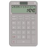 GUYUCOM Desk Calculator with Upgraded History Recording and Track Back Funtion, 2-Lined Large Clear