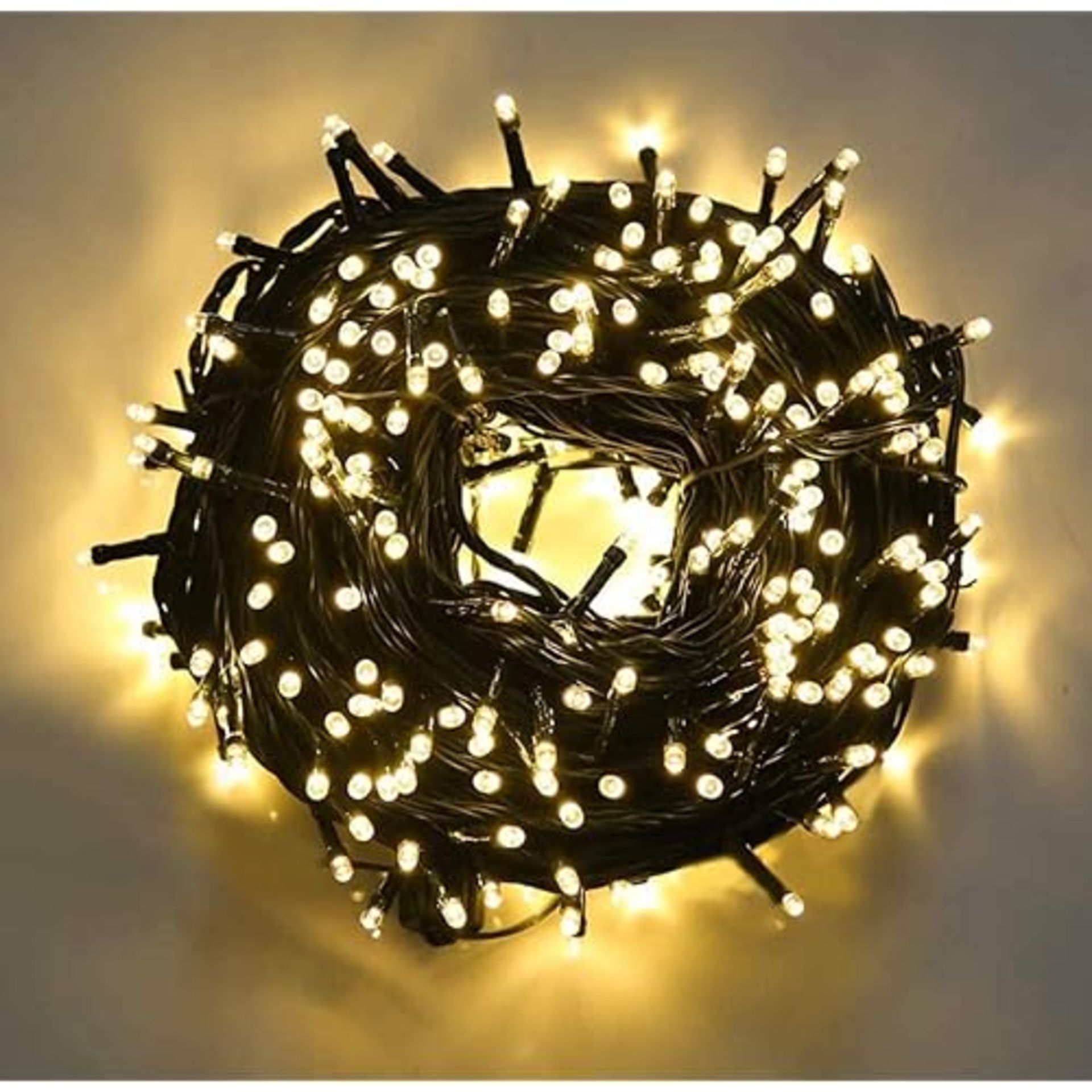 SHATCHI 400LEDs Christmas Tree Fairy String Lights 40m Lit - Multifunction 8 Light Modes, Timer, Me