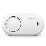 FireAngel FA3820 10 Year Sealed Battery Alarm Carbon Monoxide, Clear