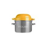 IBILI Mussels Pot, Peach, 18 cm, Enamelled Steel, Suitable for Induction Hobs